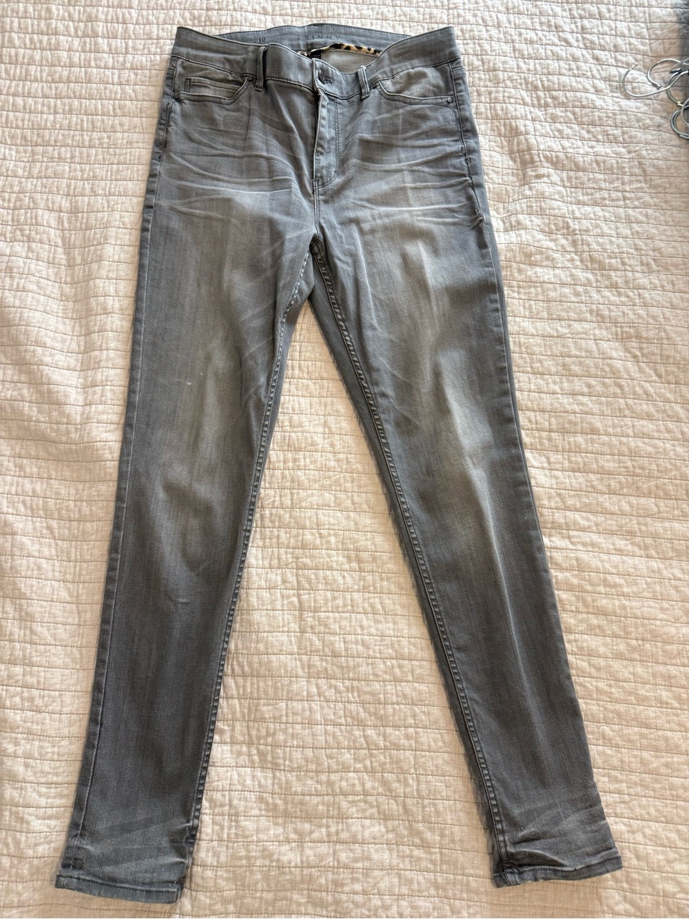 White House Black Market Women's Gray Skinny Jeans